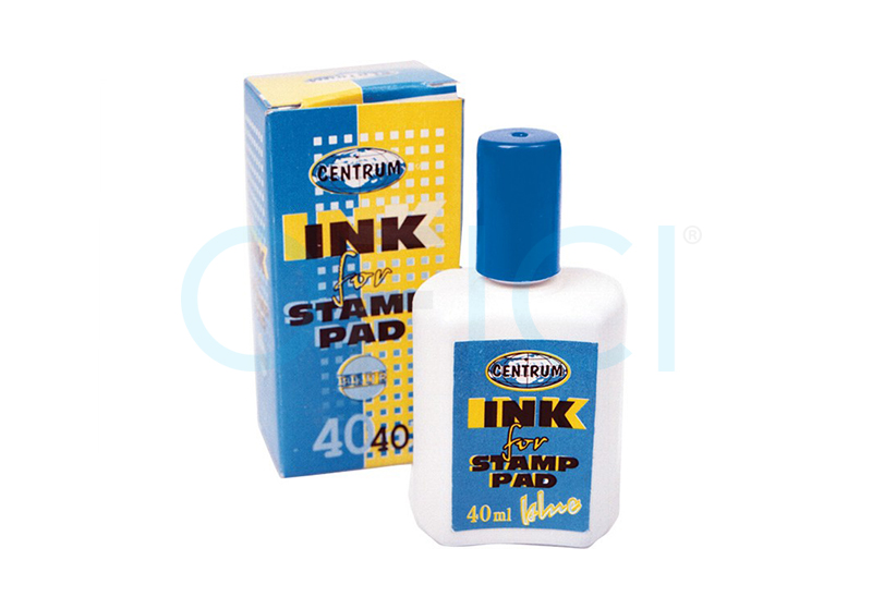 INK FOR STAMP PAD BLACK